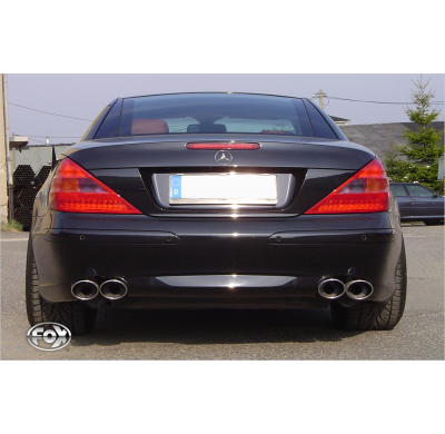 Escape FOX Mercedes SL 230 - Super Sound! escape final duplex - 2x115x85 32 duplex
