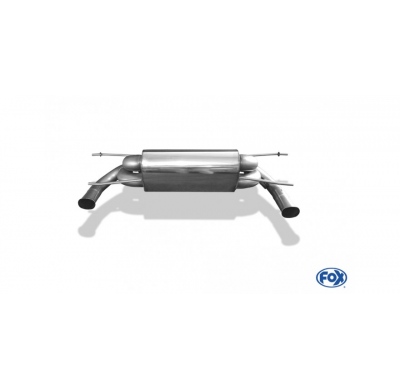 Escape FOX Mercedes SLS - C197 escape final cross salida duplex &#216;70mm - cola escape invisible