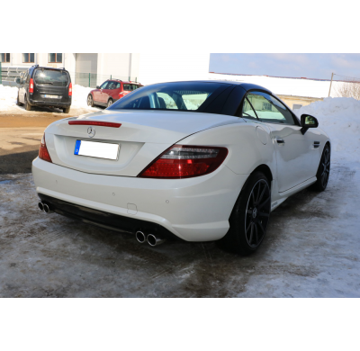 Escape FOX Mercedes SLK 172 AMG-Line Escape Final rechs/left - 2x76 16 dch/izq