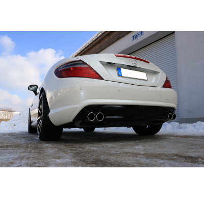 Escape FOX Mercedes SLK 172 AMG-Line Escape Final rechs/left - 2x76 16 dch/izq