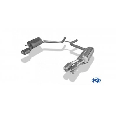 Escape FOX Mercedes CLS C219 escape final duplex - 2x90 13 duplex