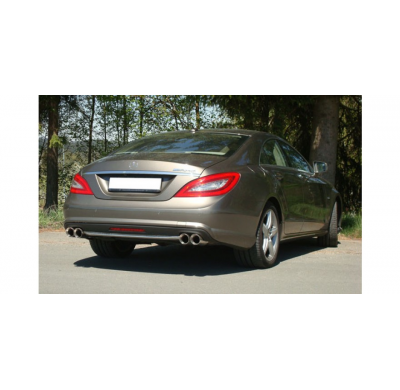 Escape FOX Mercedes CLS W218 escape final duplex 63,5mm - 2x90 24 duplex