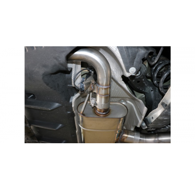 Mercedes CLA 45AMG - 118 Escape trasero FOX derecho / izquierdo