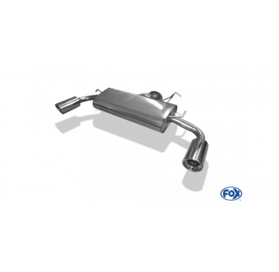 Escape FOX Mitsubishi Lancer CYO - notchback/ sportback escape final cross salida duplex - 1x100 17 duplex