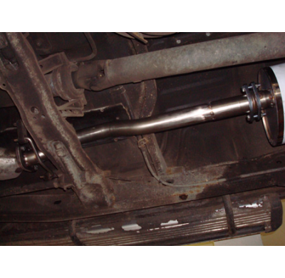 Escape FOX Mitsubishi L200 - K60T tubo conexion escape final/ catalizador