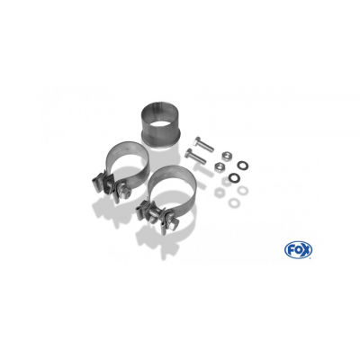 Escape FOX Nissan 350Z escape final cross exit &#216;70mm duplex - 2x76 13 duplex