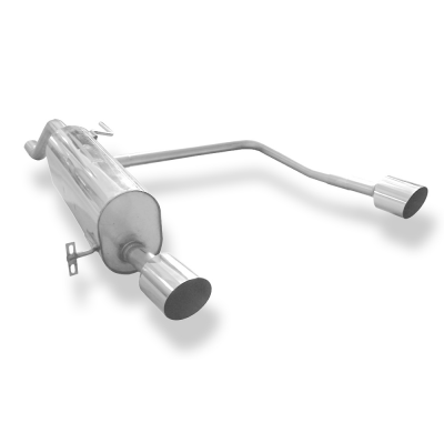 Escape FOX Opel Corsa D - NRE-Edition bumper Escape final Duplex - 1x100 14 dch/izq