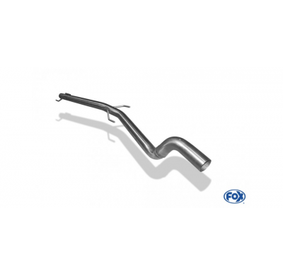 Escape FOX Opel Astra G Coupe/ Cabrio escape delantero Ø60mm