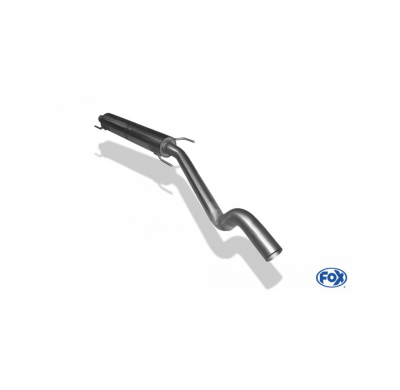 Escape FOX Opel Astra G/ Astra G Coupe escape delantero Ø60mm