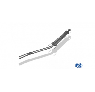 Escape FOX Opel Astra G/ Astra G Coupe escape delantero Ø60mm