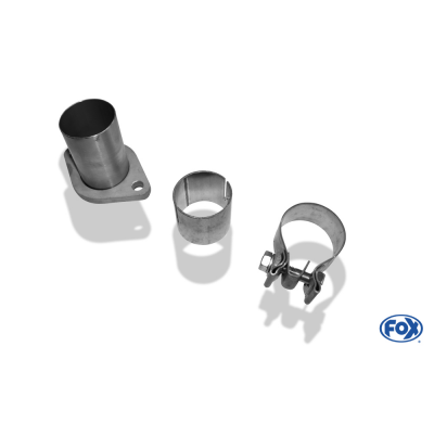 Escape FOX Opel Astra G/ Astra G Coupe escape delantero Ø60mm