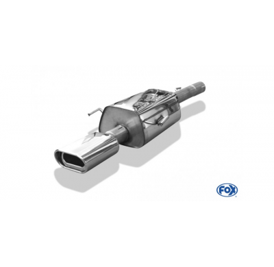 Escape FOX Opel Astra G Coupe escape final Ø60mm - 135x80 53