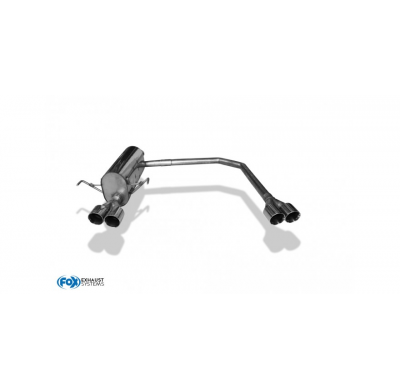 Opel Astra H/ Astra H GTC Escape deportivo salida derecha/izquierda - 2x76 tipo 25 derecha/izquierda