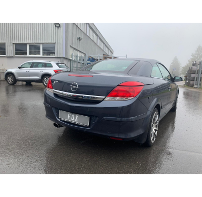 Escape trasero FOX Opel Astra H TwinTop en un lado - 115x85 tipo 32