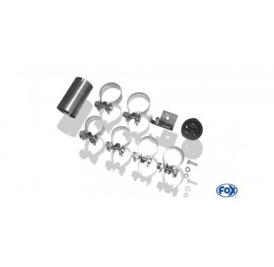 Opel Astra J Sports Tourer 1,4l Escape trasero FOX salida cruzada derecha / izquierda - 115x85 tipo 32 derecha / izquierda