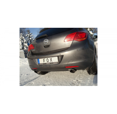 Escape FOX Opel Astra J Sports Tourer escape final cross salida duplex - 115x85 32 duplex