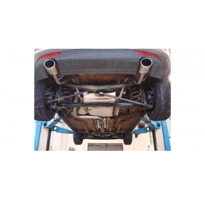 Escape FOX Opel Astra J Sports Tourer escape final cross salida duplex - 115x85 32 duplex