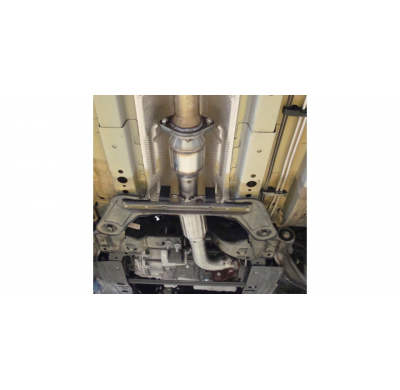 Escape FOX Opel Astra J OPC Downpipe with HJS catalytic converter