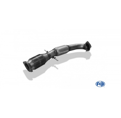Escape FOX Opel Astra J OPC Downpipe con catalizador FOX