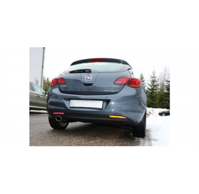 FOX Escape trasero salida cruzada izquierda - 140x90 tipo 32 Opel Astra J sedán Año:Desde 2009 1,6l 125/132/147kW