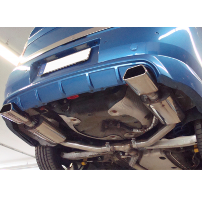 Escape FOX Opel Vectra C OPC escape final duplex - 142x78 61 duplex