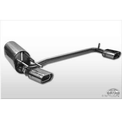 Escape FOX Opel Calibra A escape final salida duplex - 135x80 53 duplex