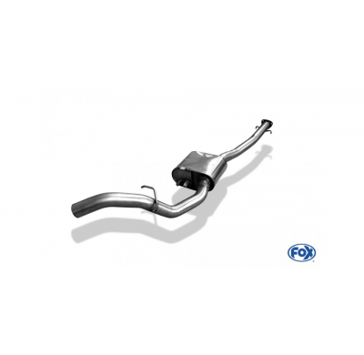 Escape FOX Opel Calibra A escape delantero &#216; 63,5mm