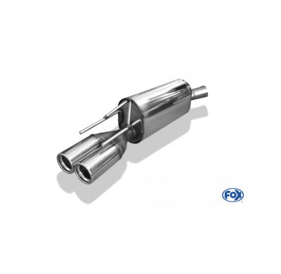 Escape FOX Opel Calibra A escape final &#216; 63,5mm - 2x76 13