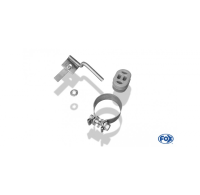 Escape FOX Opel Zafira B OPC Escape final Duplex - 1x90 25 dch/izq