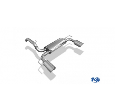 Escape FOX Opel Adam S escape final cross - salida duplex - 1x100 25 duplex