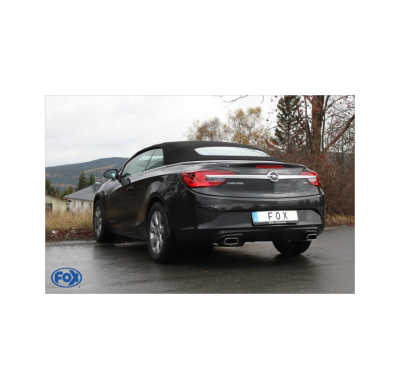 Escape FOX Opel Cascada Escape Final Duplex dch/izq - 145x65 59 dch/izq