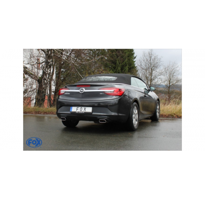 Escape FOX Opel Cascada Escape Final Duplex dch/izq - 145x65 59 dch/izq
