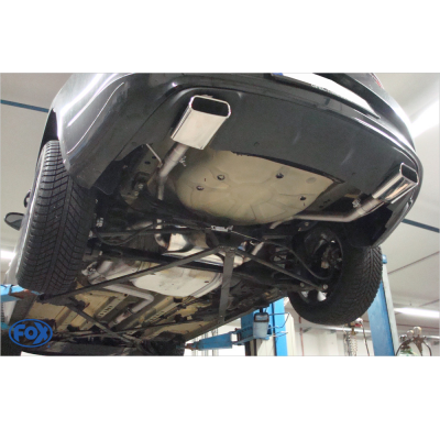 Escape FOX Opel Cascada escape final cross salida duplex - 145x65 59 duplex