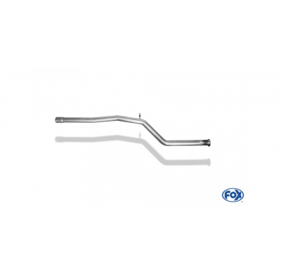 Escape FOX Peugeot 206 S16/ 206cc S16 - 99kW supresor escape delantero