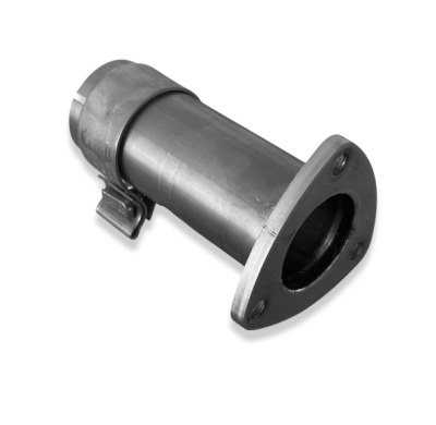 Adaptador Porsche 944 de brida de tres orificios a conector de enchufe original Fox exhaust