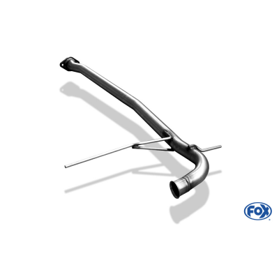 Escape FOX Renault 19 supresor escape delantero