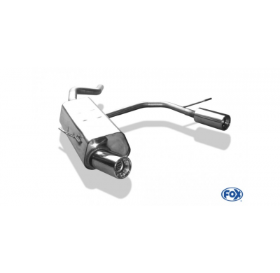 Escape FOX Renault Clio II B escape final salida duplex - 135x80 53 duplex