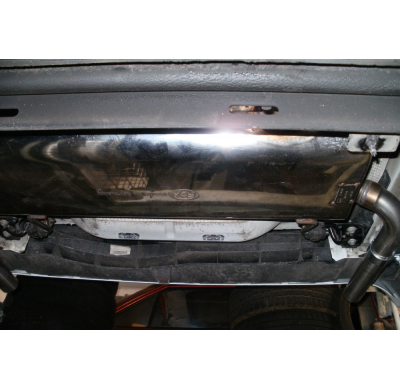 Escape FOX Renault Clio III B Sport reestyling escape final cross exit duplex without tail pipes (for the original tail pipes)