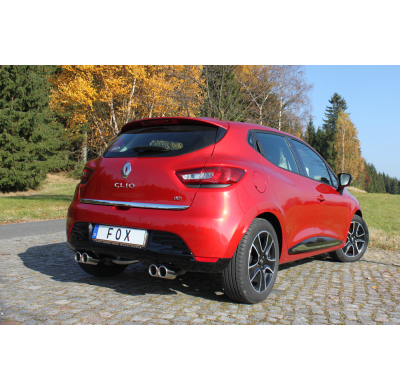 Escape FOX Renault Clio IV escape final salida duplex - 2x76 16 duplex
