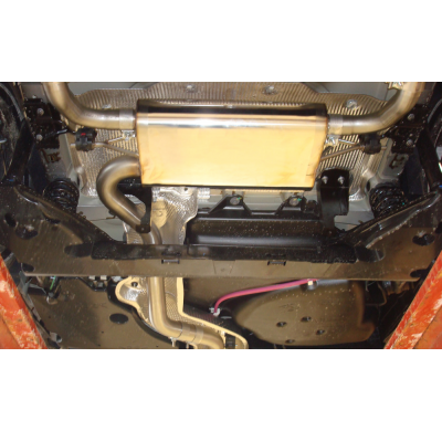 Escape FOX Renault Clio IV escape final - 1x55 10 duplex - outlet in the original tail pipes