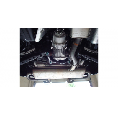 Escape FOX Renault Koleos Benzin escape final cross salida duplex - 140x90 33 duplex