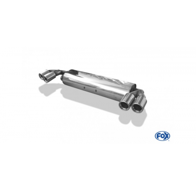 Escape FOX MG TF escape final salida duplex - 2x80 13 duplex