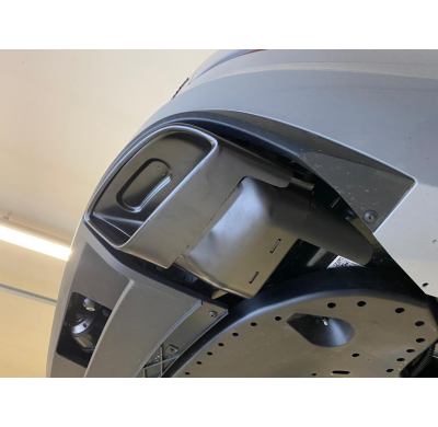 Tubo de escape con revestimiento negro Skoda Kodiaq RS