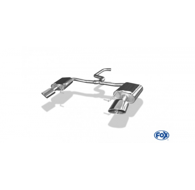 Escape FOX Seat Leon 5F ST - Cupra 300 escape final duplex - 160x90 Type 38 duplex