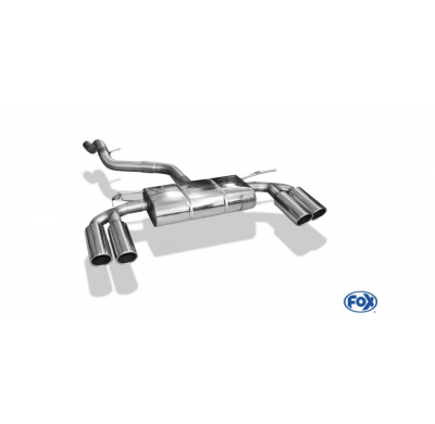 Seat Ateca 4x2 - Escape trasero FOX FP derecho / izquierdo - 2x90 tipo 16 derecho / izquierdo