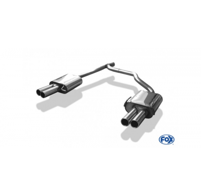 Escape FOX Skoda Octavia 1Z escape final duplex - 135x80 53 duplex