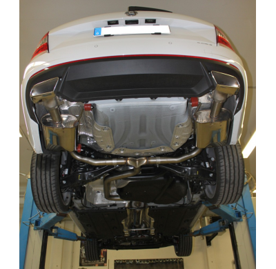 Escape FOX Skoda Octavia 5E RS - TSI escape final duplex - outlet in the original tail pipes