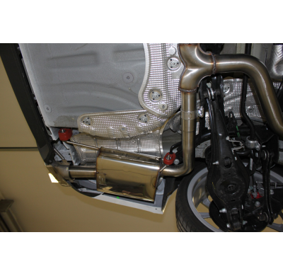 Escape FOX Skoda Octavia 5E RS - TSI escape final duplex - outlet in the original tail pipes