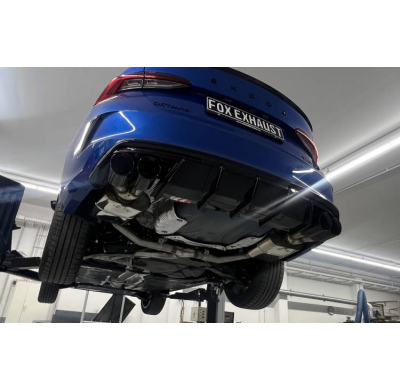 Silenciador final derecho/izquierdo Skoda Octavia NX RS - Tipo 2x100 Fox exhaust