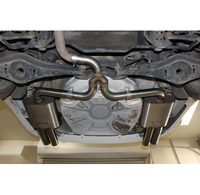 Escape FOX Skoda Superb 3T Front wheels drive escape final duplex - 2x80 16 duplex